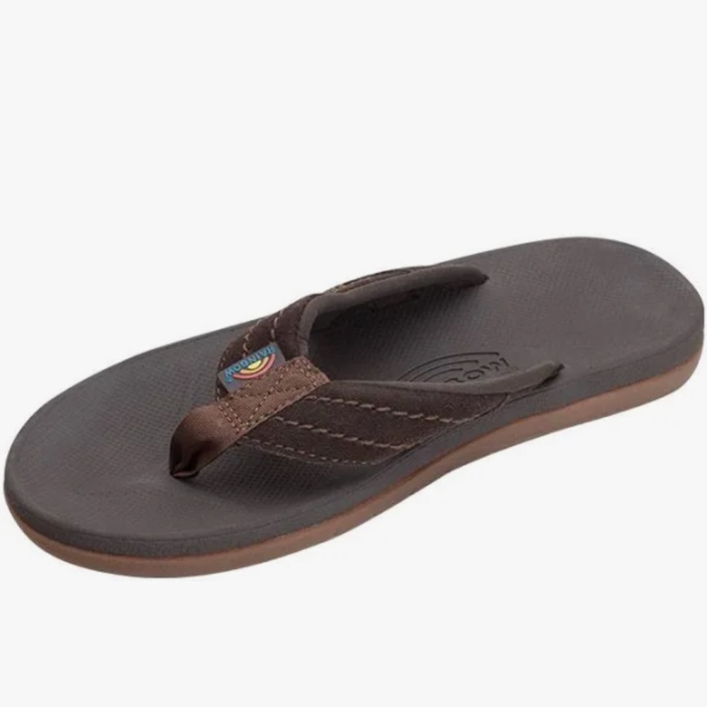 Men’s Rainbow East Cape Brown Sandals Size Large